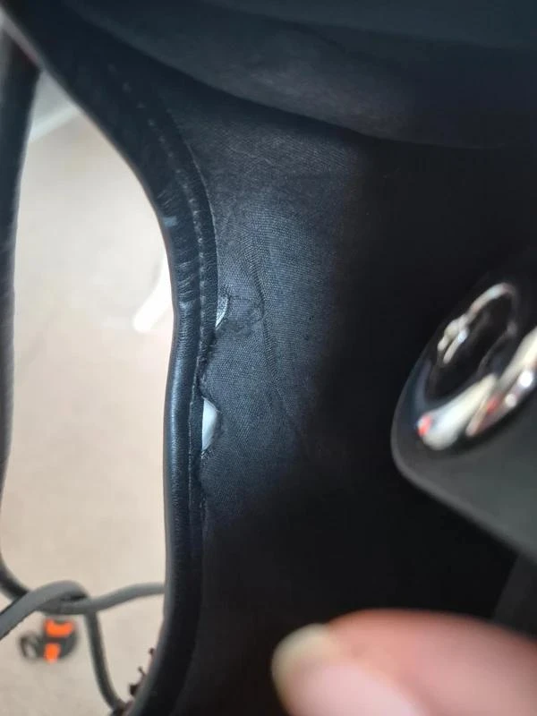 Bolso de mano vintage Y2K negro estilo grunge con detalles de flecos – photo 15